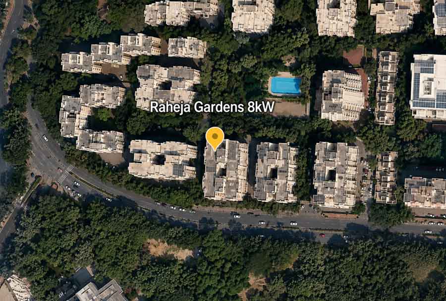 Raheja Gardens 8kW Project