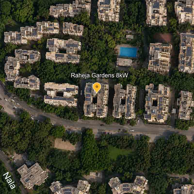 Raheja Gardens 8kW