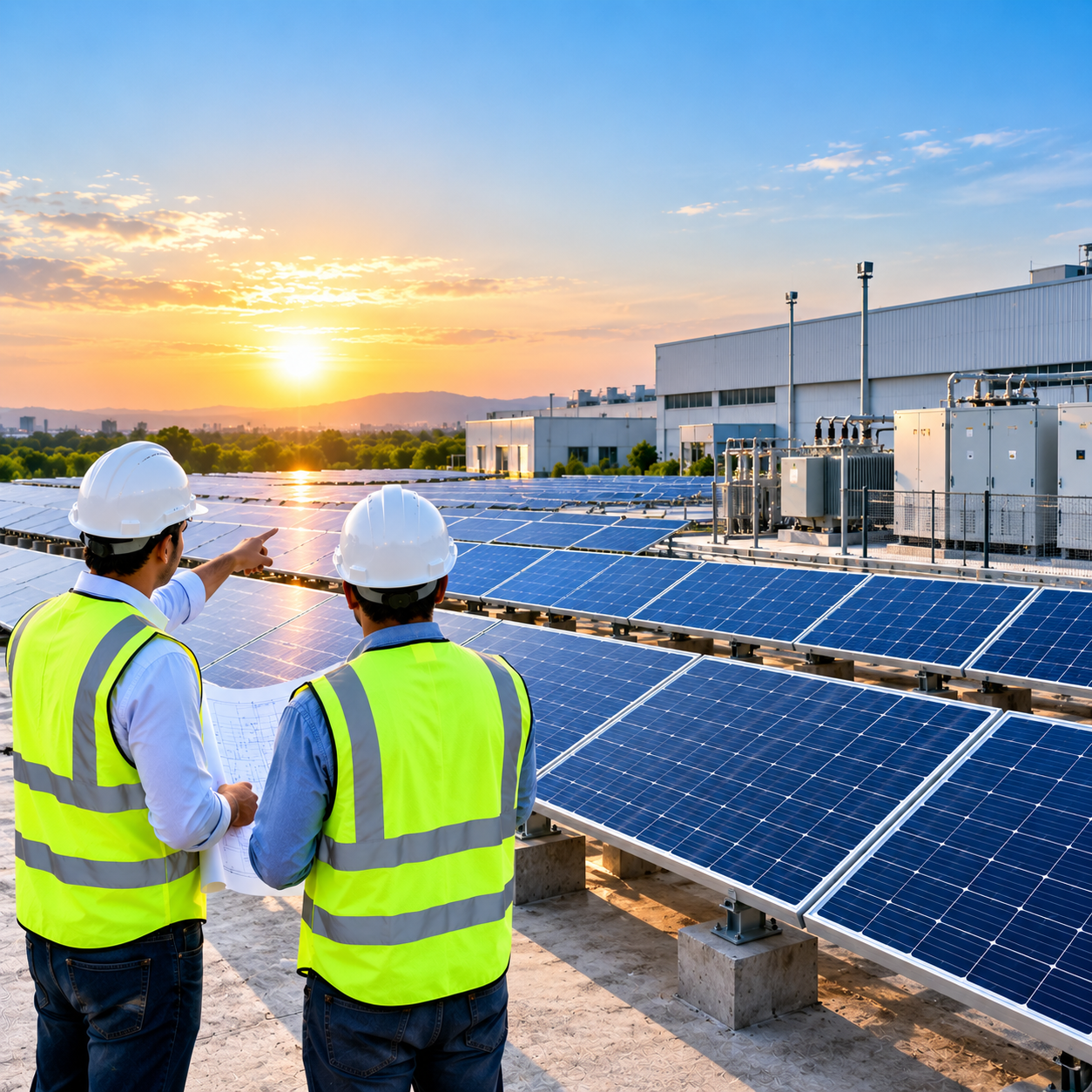 Commercial Solar Power Plant Installation Services in Pune