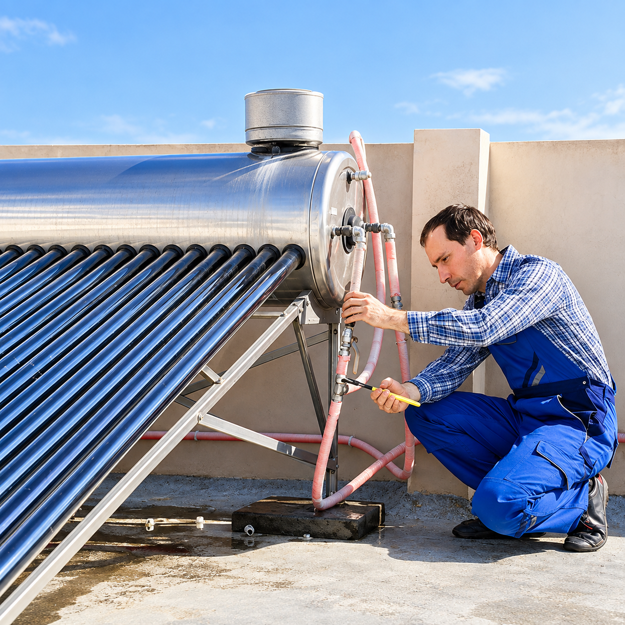 Solar Water Heater Installation Services in Pune